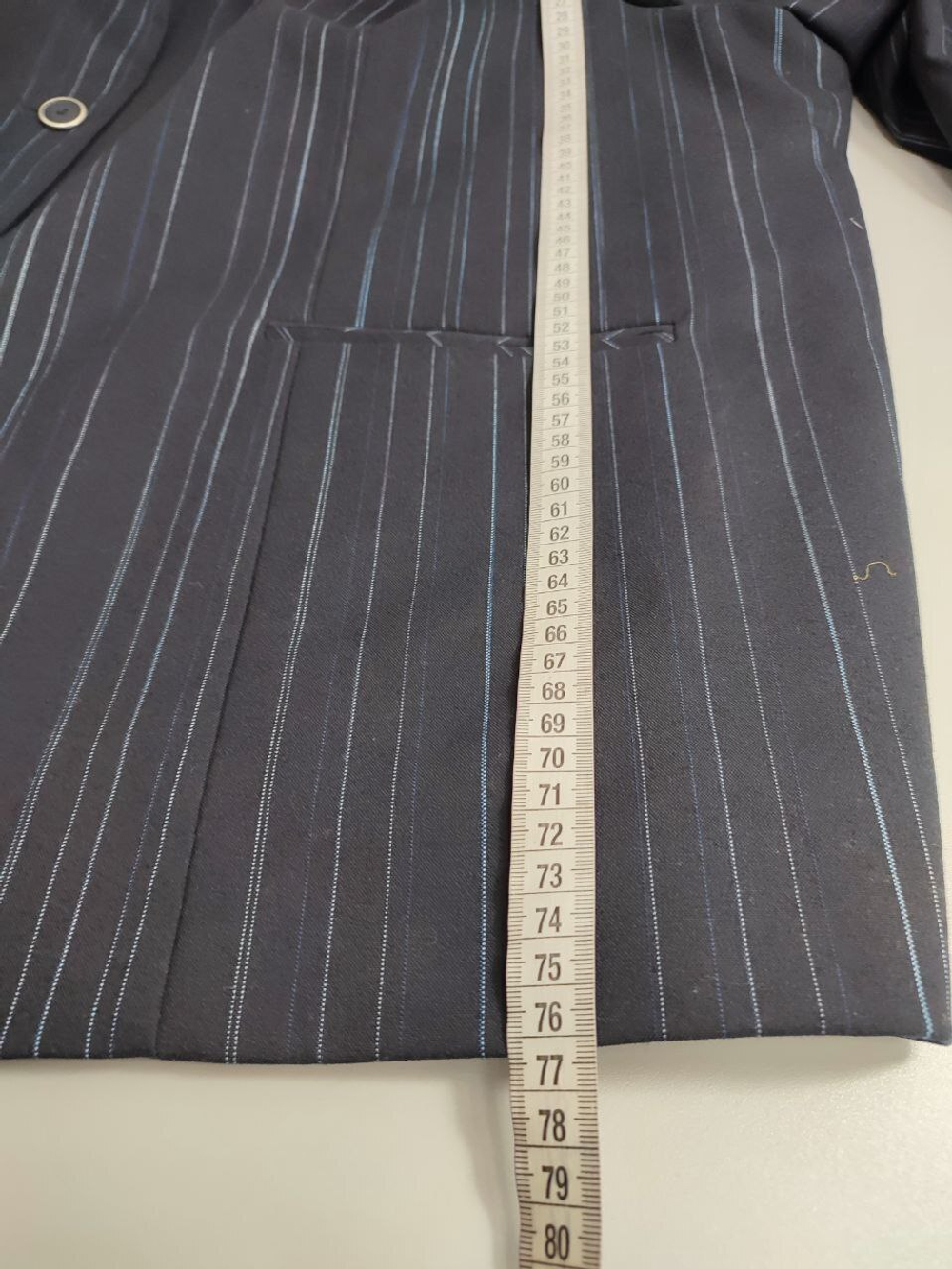 Пиджак в полоску 66 размер