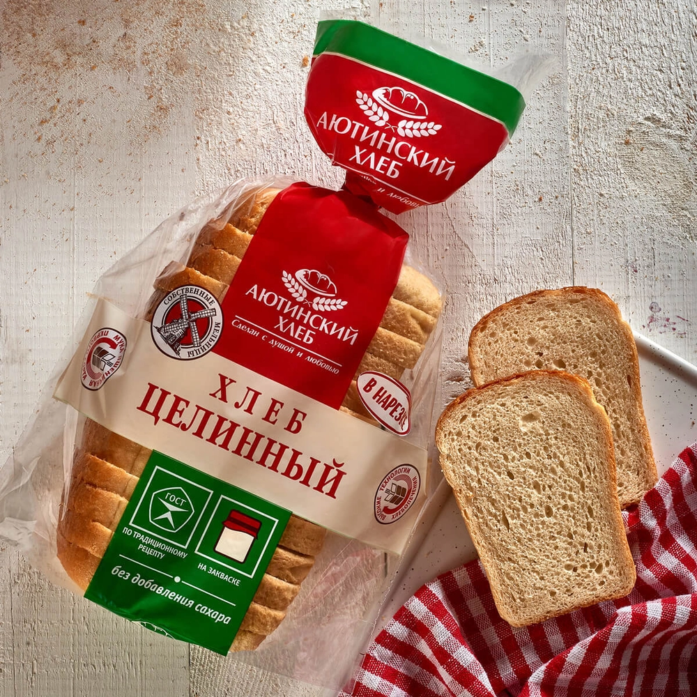 Хлеб целинный из муки 1 сорта