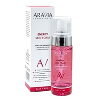 Пенка для умывания с муцином улитки и гинкго билоба Aravia Laboratories Energy Skin Foam 150мл