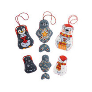 "Новогодние игрушки.Вам подарочек"-2153АС набор для рукоделия