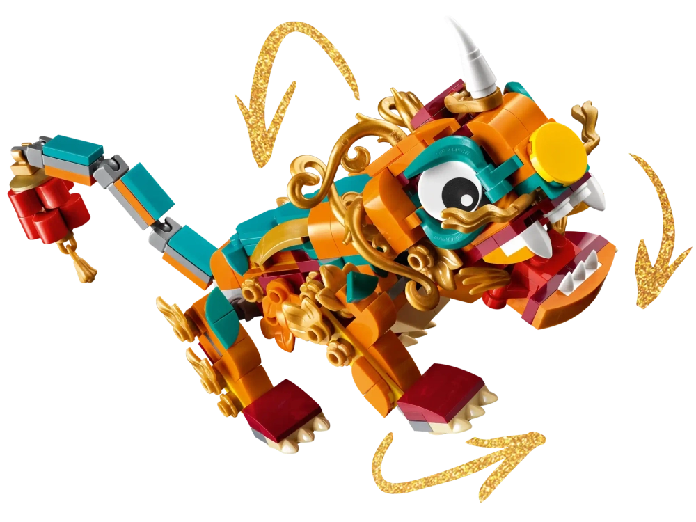 Конструктор LEGO 80106 История Ниана