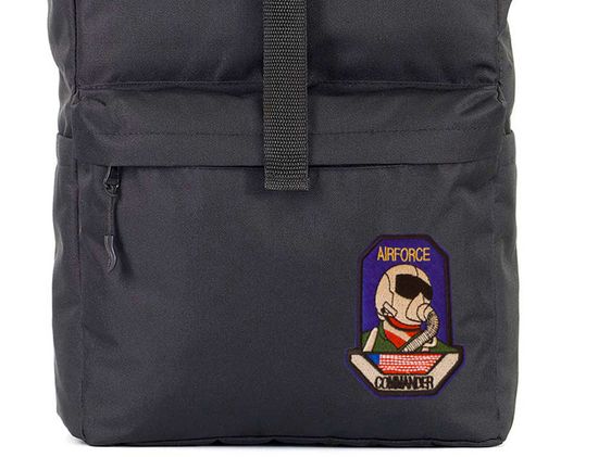 Нашивка термоаппликация на одежду и на рюкзак. Airforce, Космос