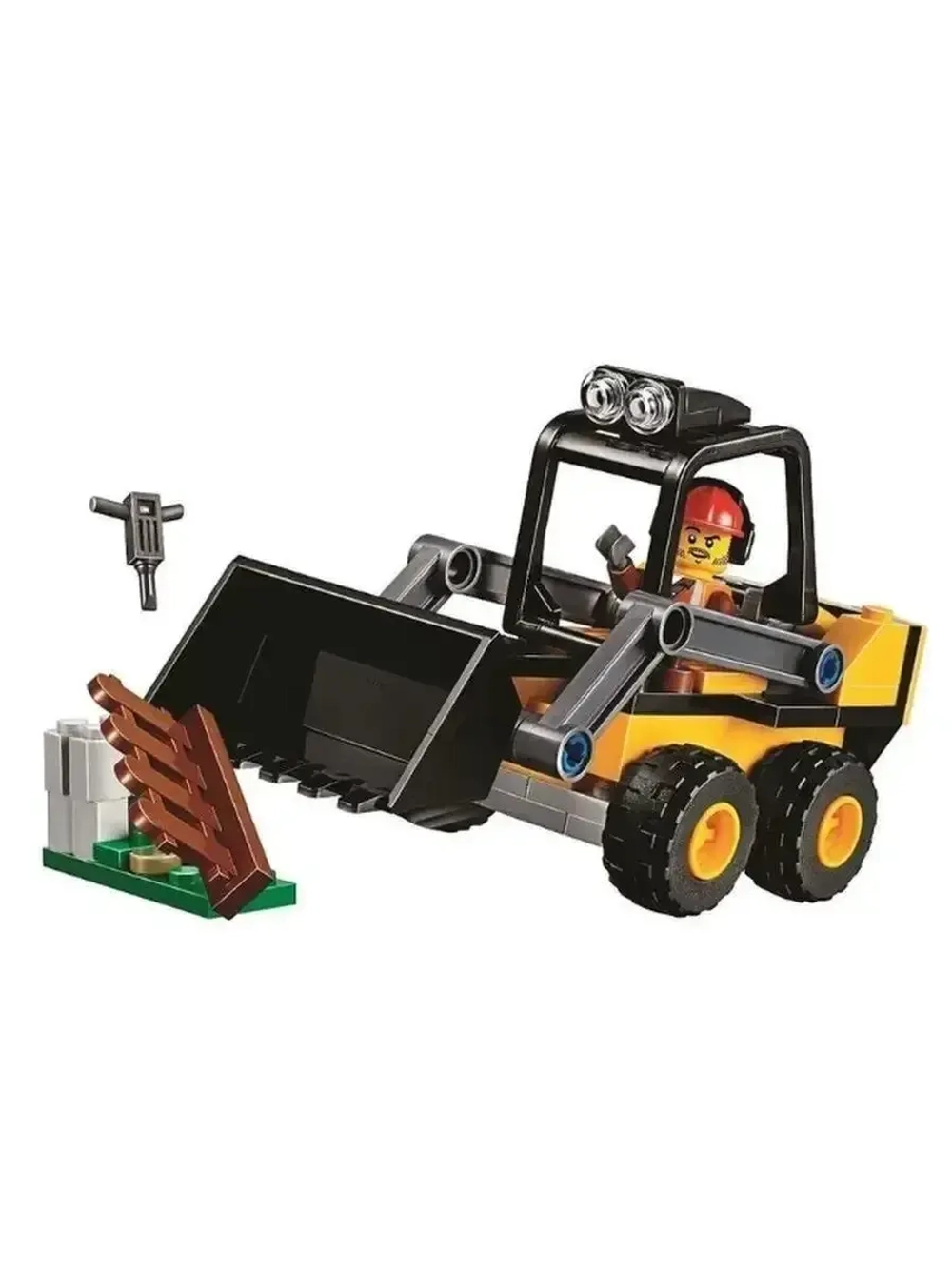 Конструктор Сити "Строительный погрузчик" 94 дет/11219