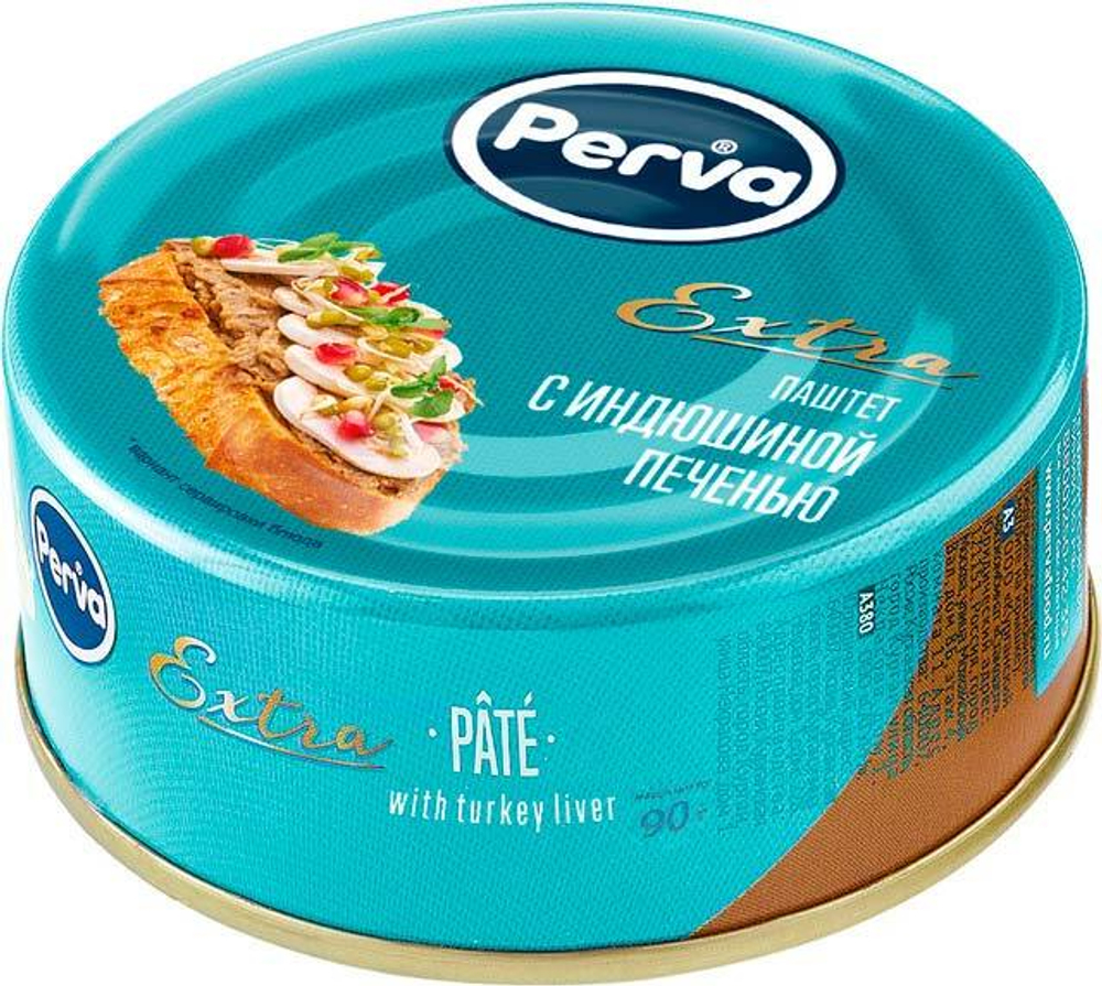 Паштет Perva Extra индюшиная печень ключ 100 г.