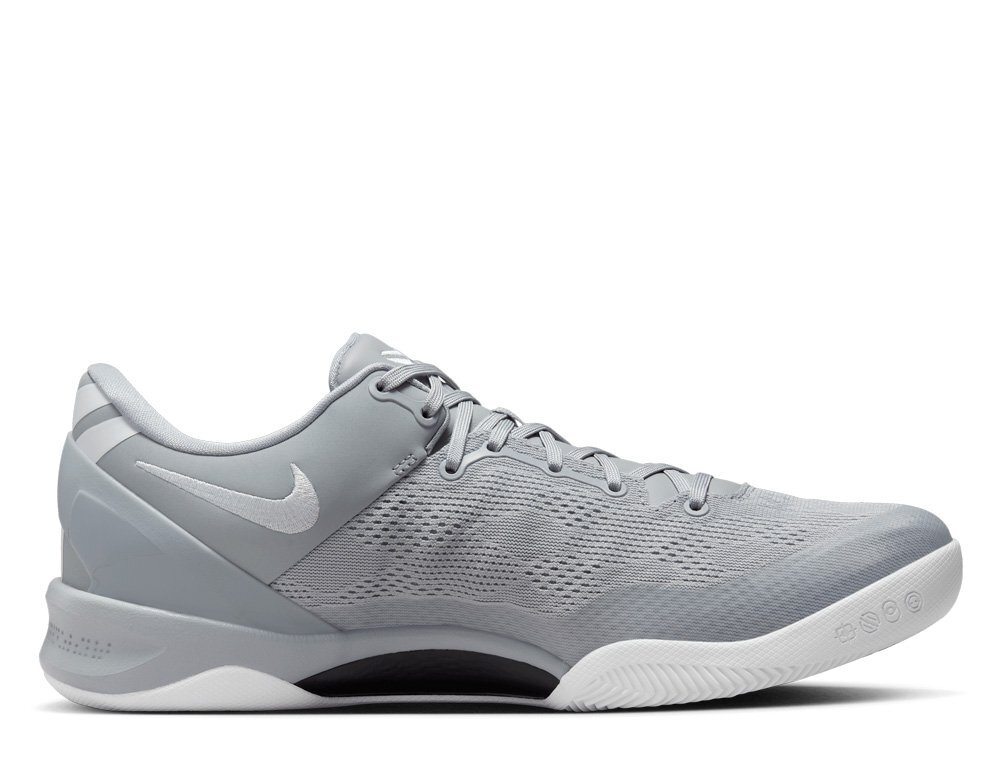 Nike Kobe VIII Protro Wolf Grey White Wolf Gray shoes 28 796 Basketball Store