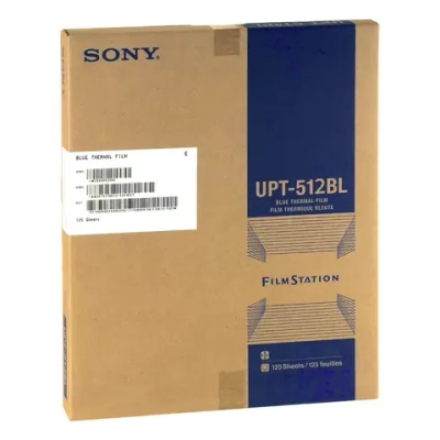 Рентгенпленка голубая Sony UPT-512BL 10х12 дюймов 25х30 см 125 листов