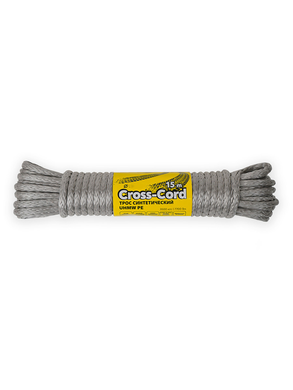 Трос для лебедки UHMW PE CROSS-CORD 3,0 мм 800 кгс 100 м
