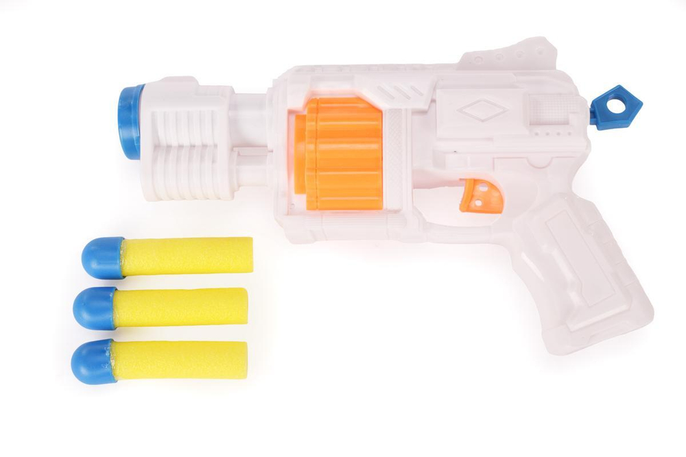 Пистолет с мягк.пулями, блистер YK-9661