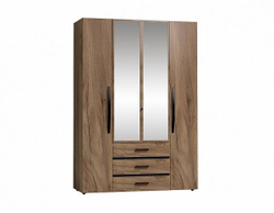 Шкаф для одежды и белья Nature 555, дуб табачный