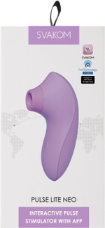 Стимулятор клитора Svakom Pulse Lite Neo, мембранно-волновой, 11 см