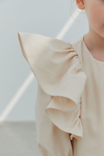 Платье с оборками