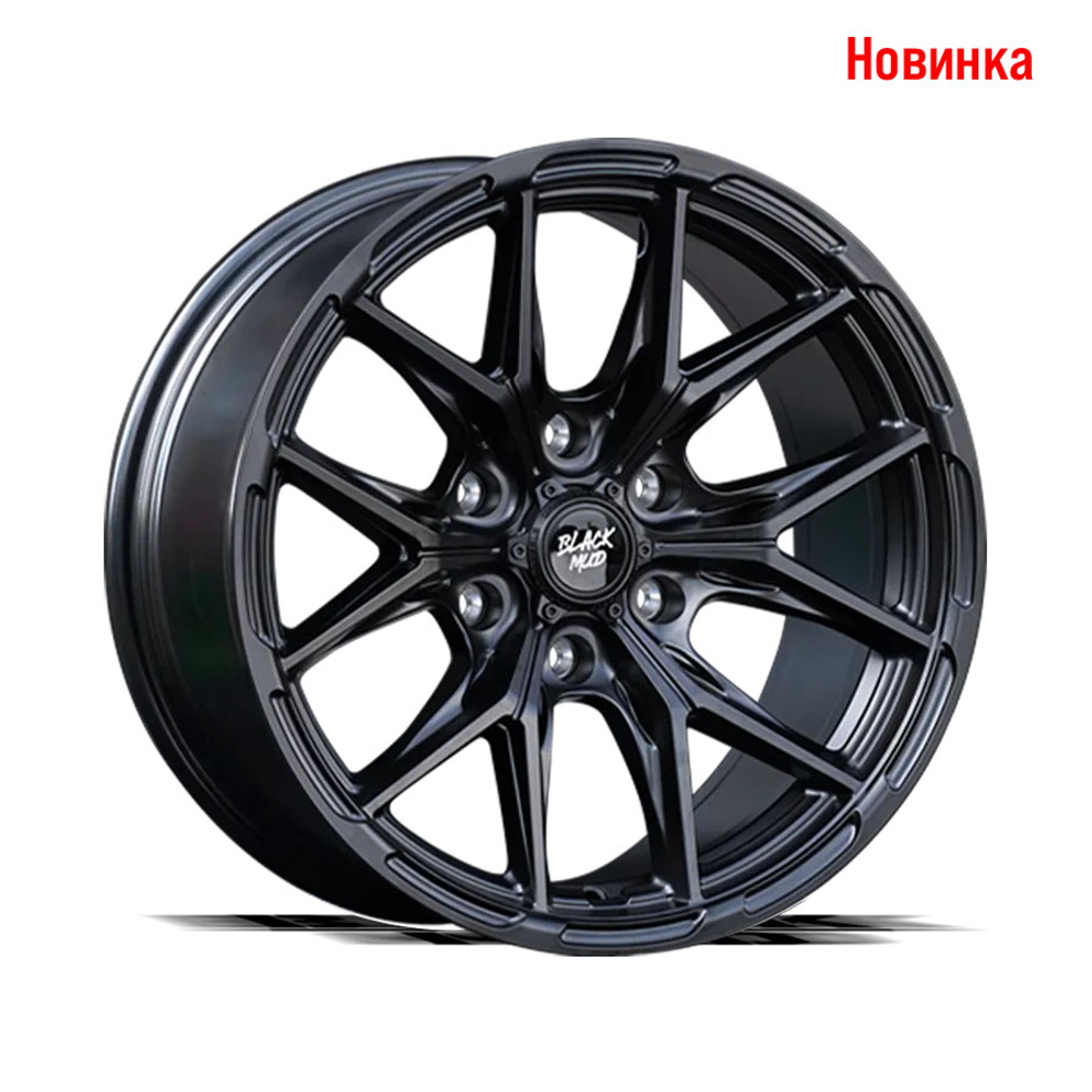 Диск колёсный литой BLACK MUD M670 R18 8.5 ET0 Matte Black
