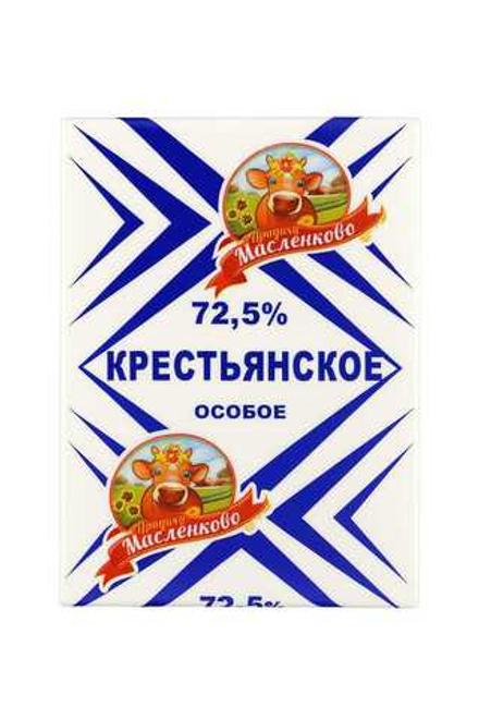 Масло Масленково Крестьянское Особое 72,5 % 200 гр