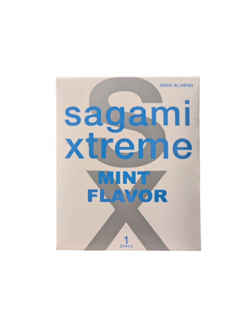 Презервативы Sagami Xtreme Mint с охлаждающим эффектом 1 шт.