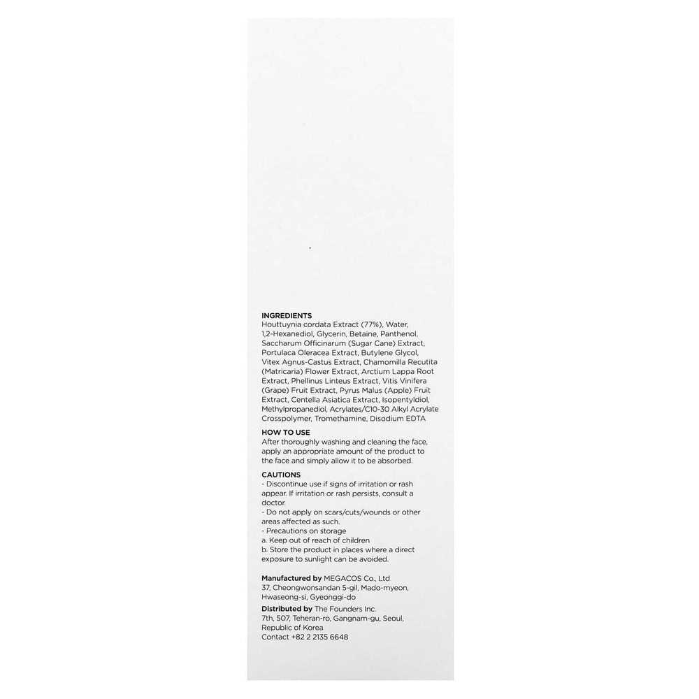 Anua, Heartleaf, 77% успокаивающий тоник, 500 мл (16,9 жидк. унц.)