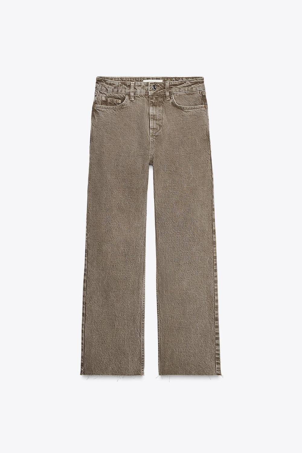 Джинсы с высокой посадкой z1975 straight ankle length