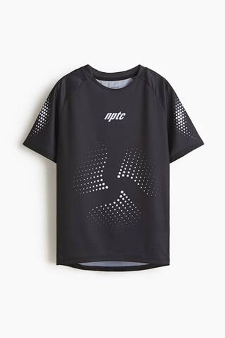 H&M Футболка спортивная DryMove, черный