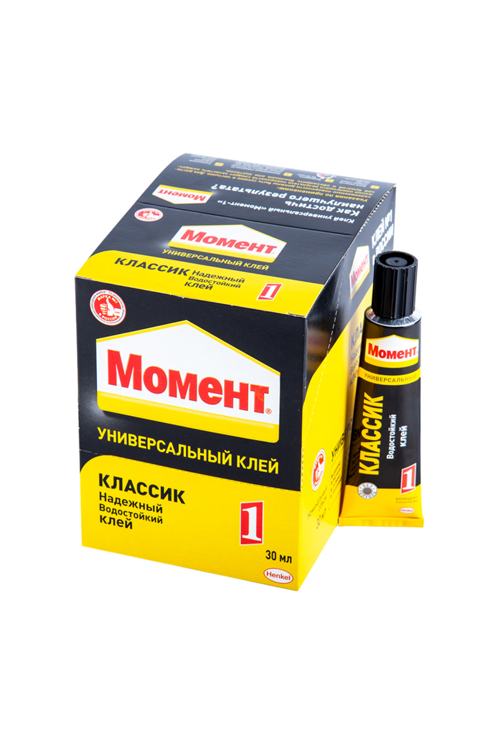 КЛЕЙ МОМЕНТ 30 МЛ В ШОУ-БОКСЕ (10/120) ХЕНКЕЛЬ