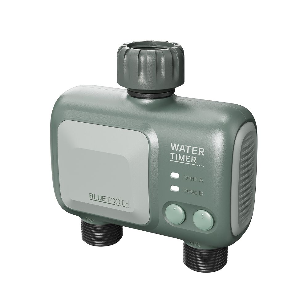 UST-A400 2C-WF IP65 GATEWAY OLIVE Умный таймер Wi-Fi+Bluetooth для автоматического полива. 2 канала. Шлюз в-к. ТМ Uniel
