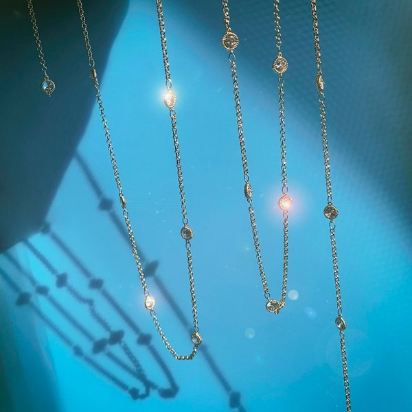 Цепь "Gina", 2,5мм, позолота