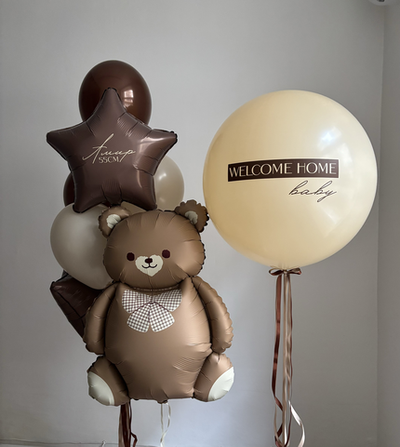 Набор на Выписку Мальчика 22 с медвежонком