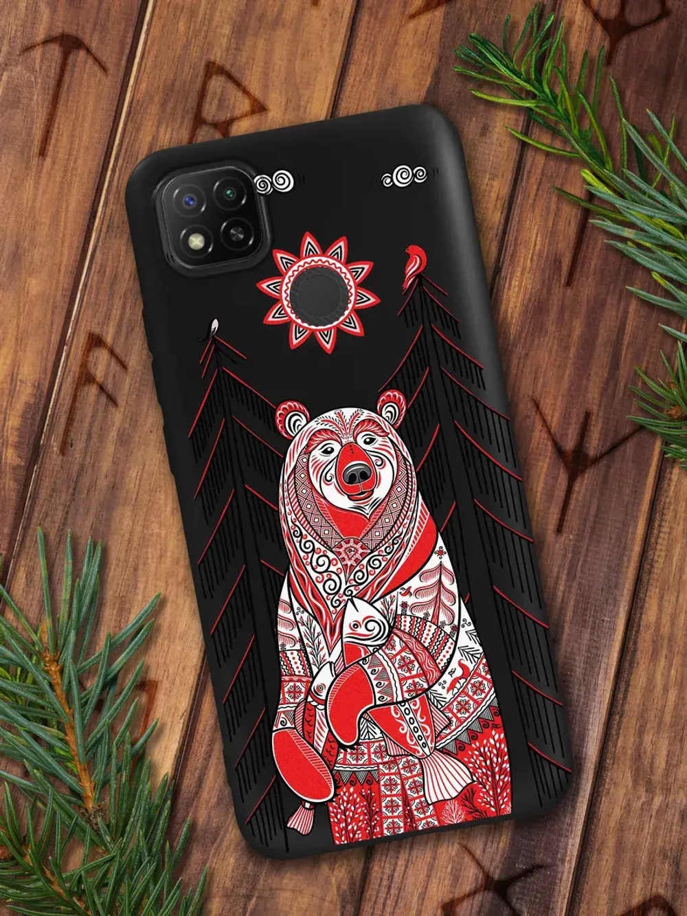 Чехол на Xiaomi Redmi 9C c принтом