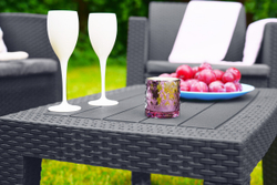 Arizona b:rattan, Диван трехместный, антрацит (3-х местная подушка)