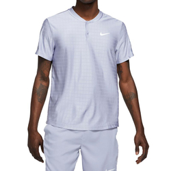 Мужское поло теннисное Nike Court Dri-Fit Advantage Polo - indigo haze/indigo haze/white