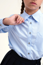 Блуза дл/р швейн. д/д DELORAS C63467