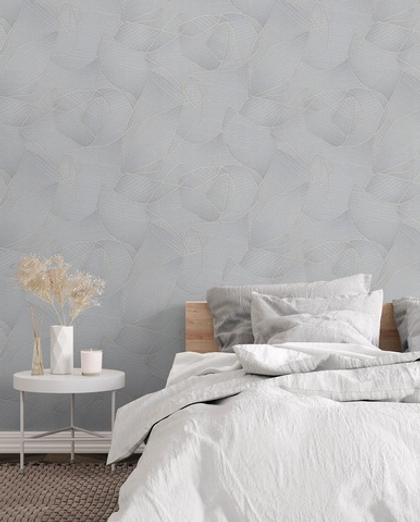 7241-23 Обои Euro Decor CONTOUR 1,06х10,05м / Винил горячего тиснения на флизелине / раппорт 64см