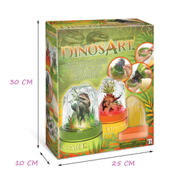 Детский набор для творчества по созданию ночных светильников, серия Dino