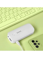 Внешний аккумулятор Luazon PB-18, 3600 мАч, USB, 1 А, индика