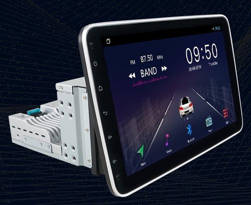 2DIN магнитола с поворотным экраном 10" - Kuberg OL-1008-Q на Android 12, Быстрая, CarPlay, 4G SIM-слот