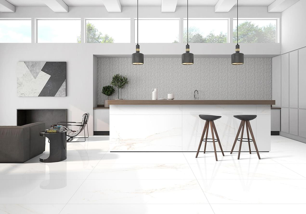 Laparet Statuario Crown Белый Полированный 60x60