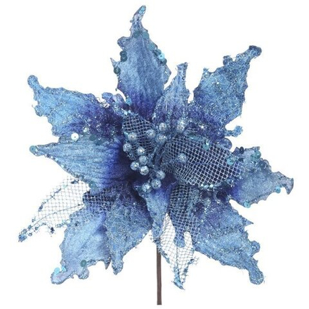 GAEM Цветок искусственный "Пуансеттия", L30 W30 H25 см