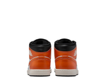 Баскетбольные кроссовки Air Jordan 1 Mid Orange Shoes