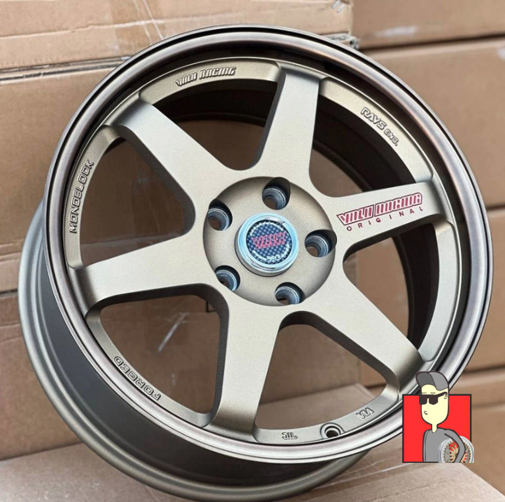 Комплект дисков Rays TE37 17x7.5 et35 5x100