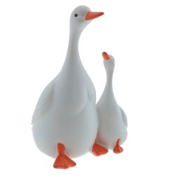 GAEM Фигурка декоративная "Гуси", L9 W8 H14,5 см