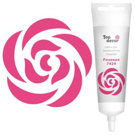 Пищевой краситель гелевый "Розовый" 100 г