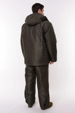 Зимний мужской костюм Onerus Фишер -45 (Таслан) Зеленый/Желтый