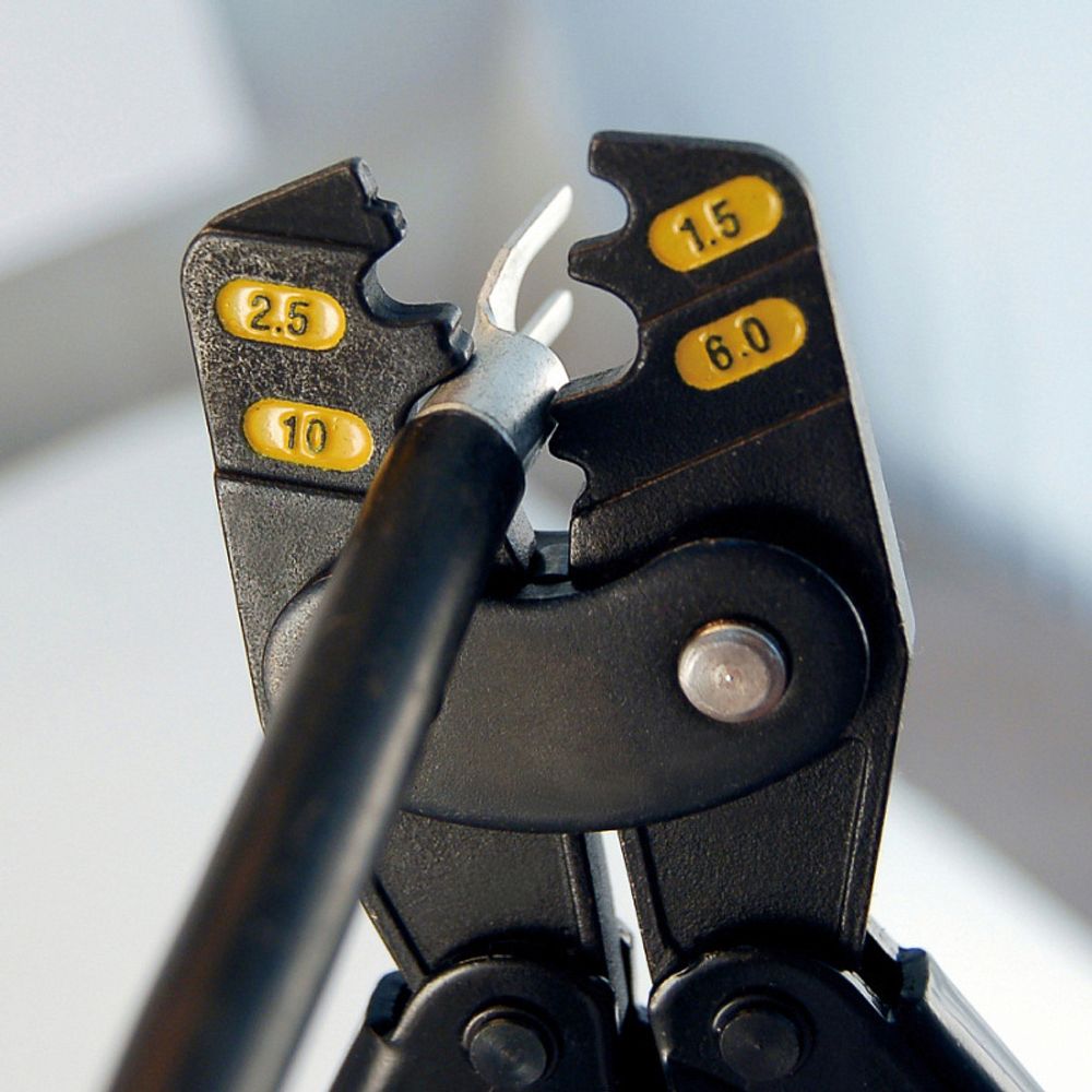 KING TONY (6AC52-12) Кримпер индустриальный для обжима неизолированных клемм 300 мм