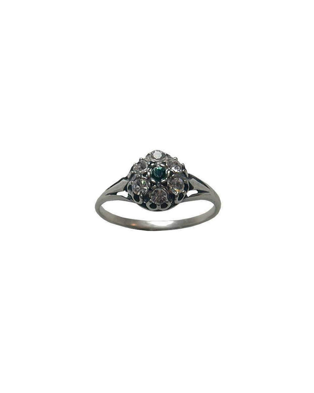 "Ежевика" кольцо в серебряном покрытии из коллекции "Леди" от Jenavi