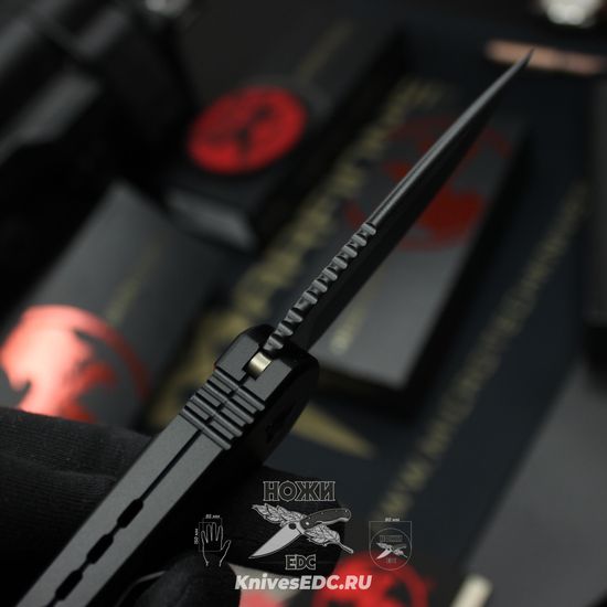 Автоматический нож Microtech LUDT 135-1T c клинком из стали M390, рукоять алюминий