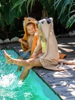 Полотенце детское с капюшоном