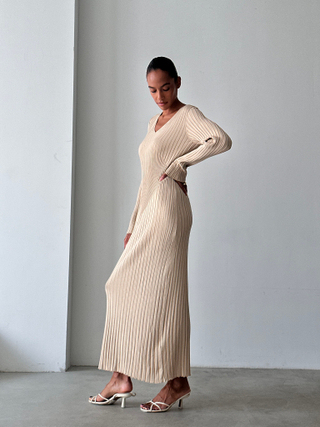 Платье BLISS, бежевый