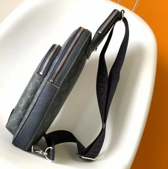 Сумка-слинг Louis Vuitton Avenue NM канва Monogram Macassar Dark Green