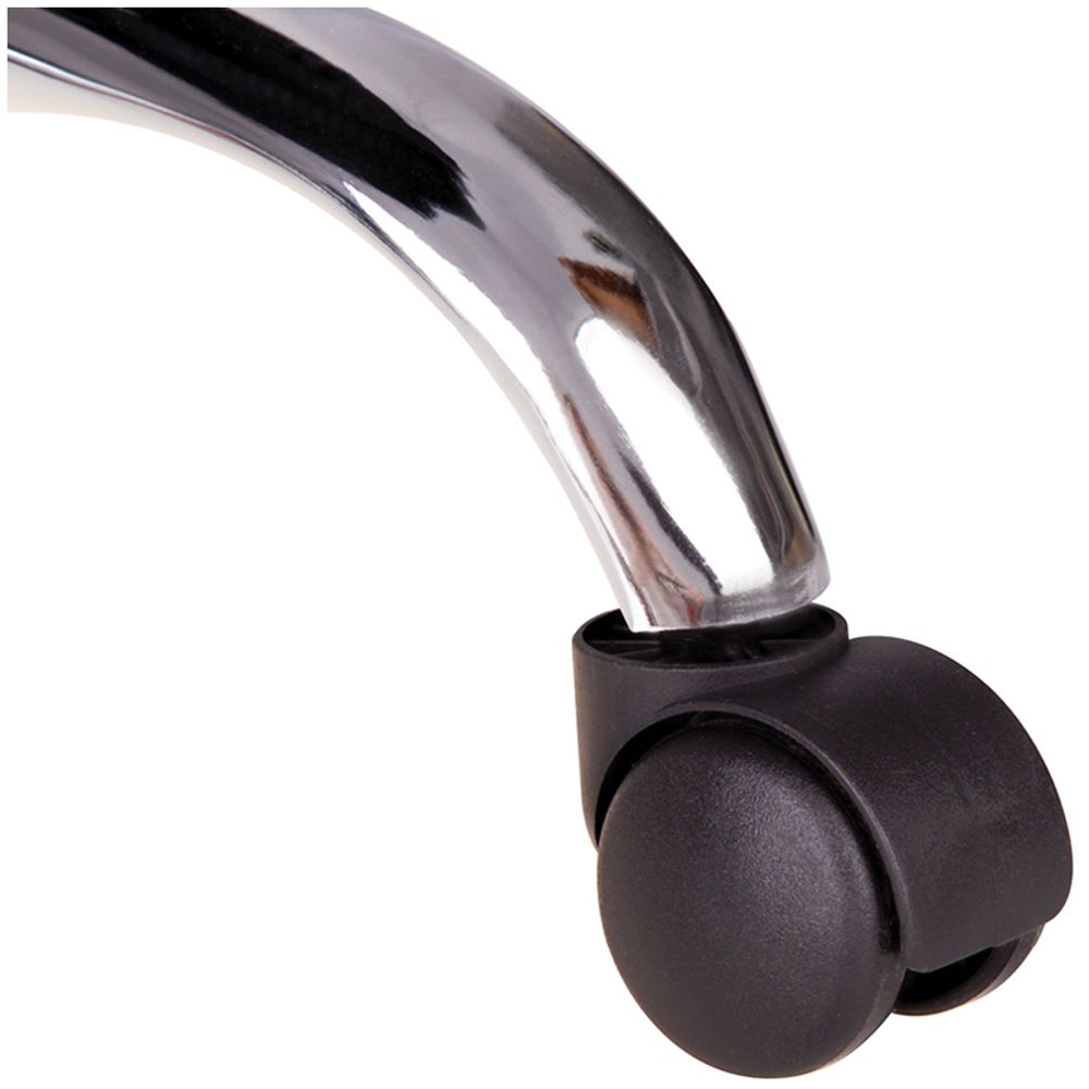 Кресло руководителя Helmi HL-E16 "Content", ткань/сетка/экокожа черная/оранжевая, хром