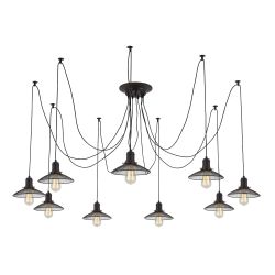 Citilux Эдисон CL451092 Люстра паук Венге