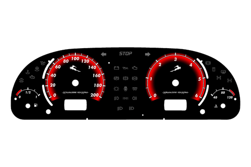 Шкала приборов ГАЗ 31105