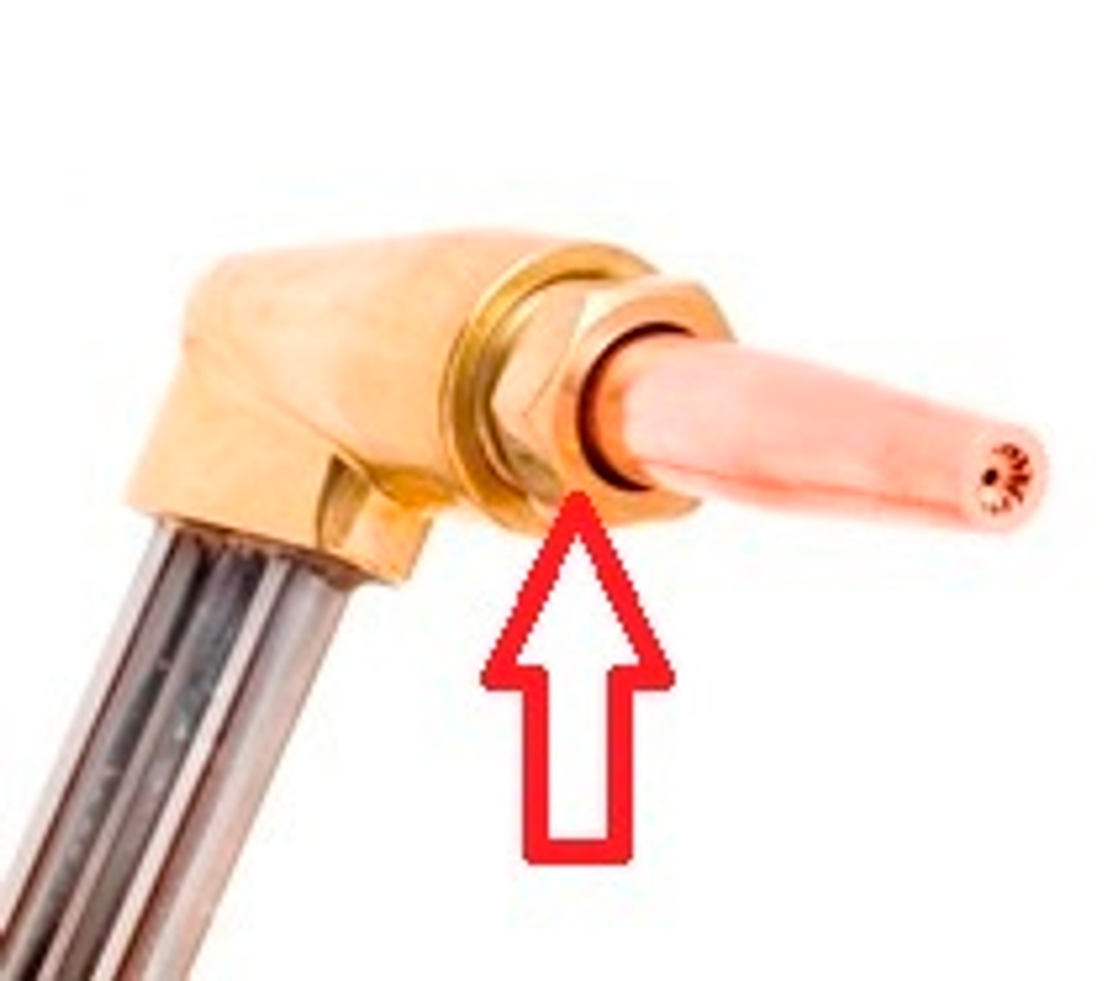 Гайка накидная М22*1,5 (для крепления мундштука Р3-500/900)